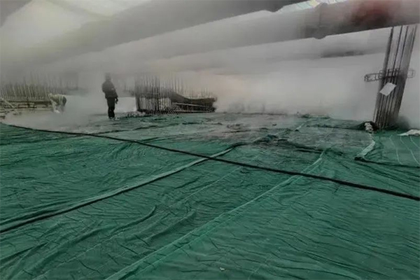 “蒸科技”首次亮相濟南地鐵，冬季混凝土砂漿低溫施工也不怕！